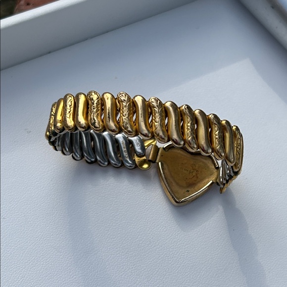 Mid-20th Century 10K Gold Filled Expansion Sweetheart Bracelet - Picture 5 of 7